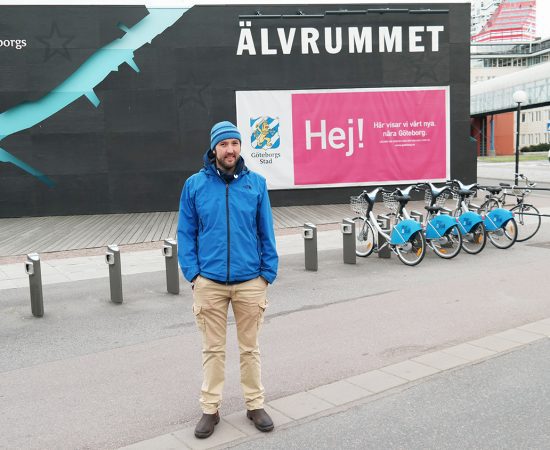Reporter Bert in Goteborg!