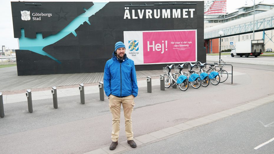 Reporter Bert in Goteborg!