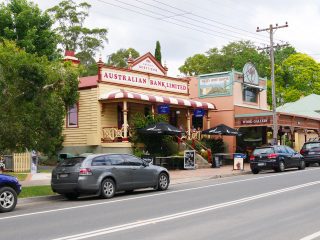 Restaurantje in Kangaroo Valley