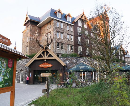 Hotel en receptie van Efteling Loonsche Land