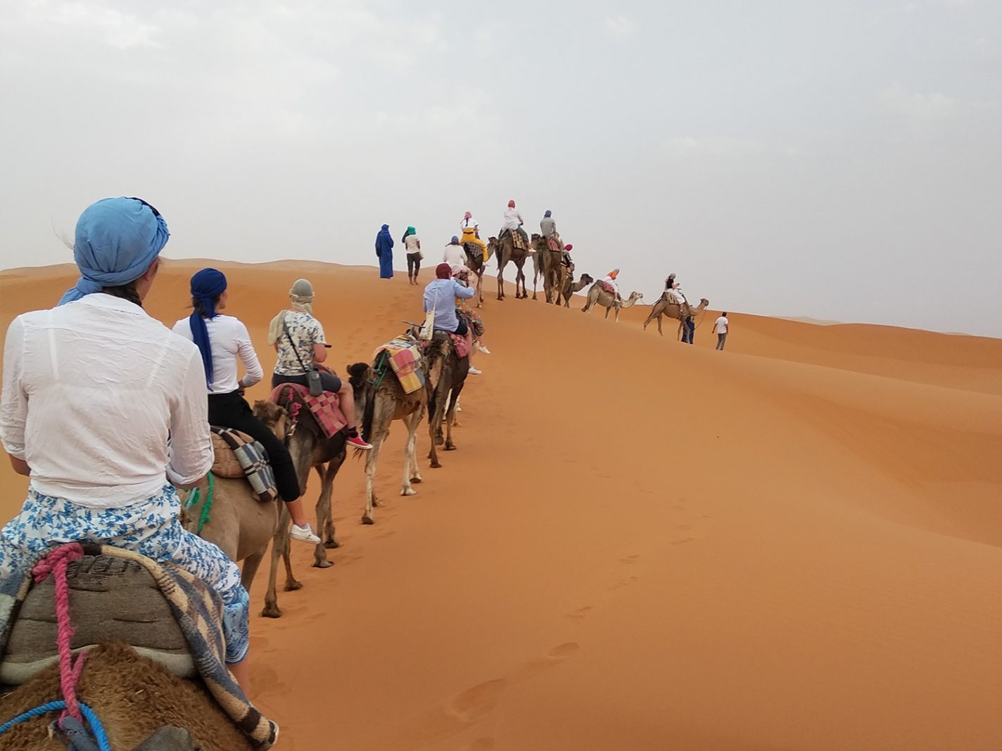 Overnachten in de Sahara, een hele mooie ervaring