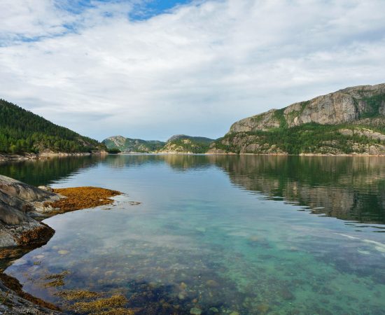 Scandinavië boven de poolcirkel